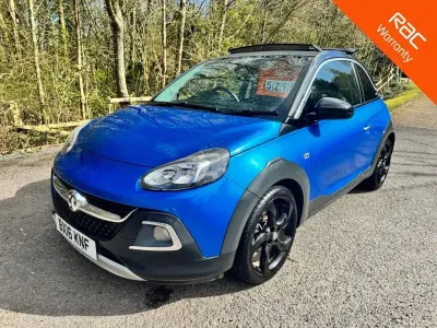 Used Vauxhall Adam Rocks 87 HP (63 kW) 2016 Blue Hatchback