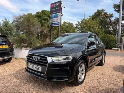 Used Audi Q3 Design 150 HP (110 kW) 2016 Black SUV