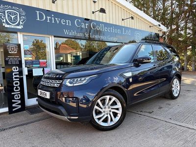 Blue Used 2017 Land Rover Discovery 5 HSE Luxury SUV | £24,995 (Fair price)
