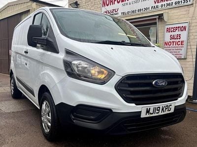 Used Ford Transit Custom 105 HP (77 kW) 2019 White Van