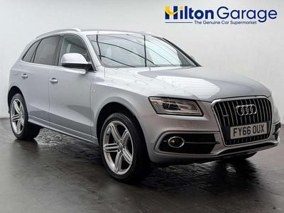 Used Audi Q5 S-line plus 190 HP (139 kW) 2016 Silver SUV