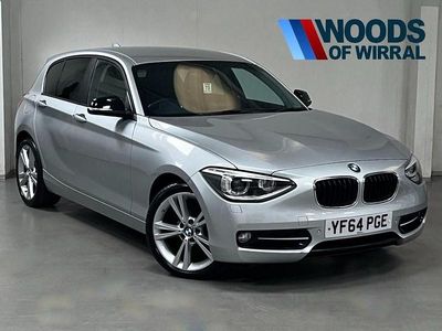 Used BMW 118 Sport Line 143 HP (105 kW) 2014 Silver Hatchback