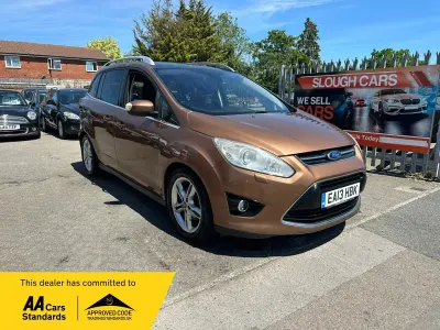 Used Ford Grand C-Max Titanium X 115 HP (84 kW) 2013 Brown MPV