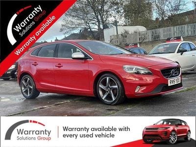 Used Volvo V40 R-Design 2015 Red Hatchback
