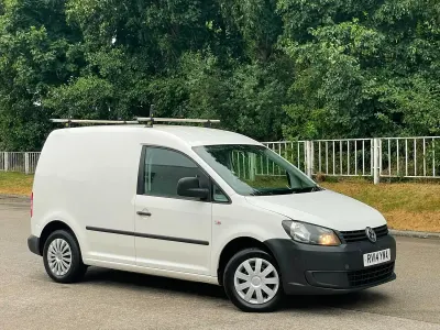 Used VW Caddy Startline 75 HP (55 kW) 2014 White MPV