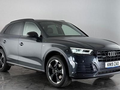 Used Audi Q5 Black Edition 245 HP (180 kW) 2019 Grey SUV