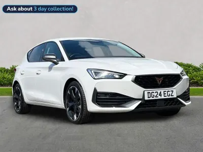 Used Cupra Leon 150 HP (110 kW) 2024 White Hatchback