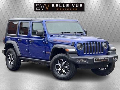 Blue Used 2019 Jeep Wrangler Rubicon SUV | £29,995 (Fair price)