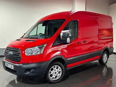 Used Ford Transit 130 HP (95 kW) 2017 Red Van
