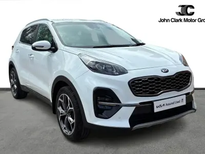 Used Kia Sportage GT-Line 174 HP (127 kW) 2021 White SUV