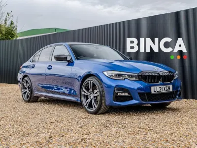 Used BMW 330e M Sport 2021 Blue Sedan