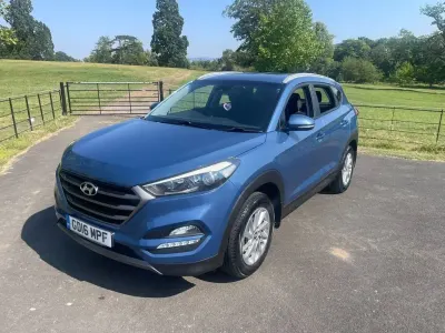 Used Hyundai Tucson SE 2016 Blue SUV