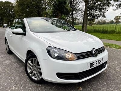 White Used 2012 VW Golf Cabriolet S Cabriolet | £2,995 (Fair price)