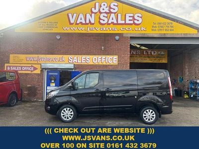 Used Ford Transit Custom Limited 130 HP (95 kW) 2021 Black Van