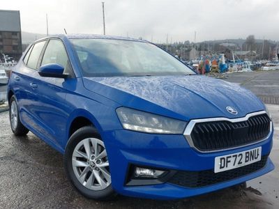 Used Skoda Fabia Comfort 110 HP (80 kW) 2022 Blue Hatchback