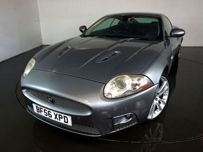 used Jaguar XKR XKR 4.22d-LUNAR GREY METALLIC WITH HEATED BLACK LEATHER-20 inch ALLOY WHEE