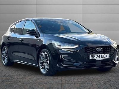 Agate black Used 2024 Ford Focus ST-Line X Hatchback | £21,495 (A bit pricey)