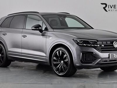 Silicon grey Used 2022 VW Touareg Black Edition SUV | £39,995 (Fair price)