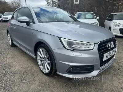 Begagnad Audi A1 S-Line 2016 Silver Halvkombi