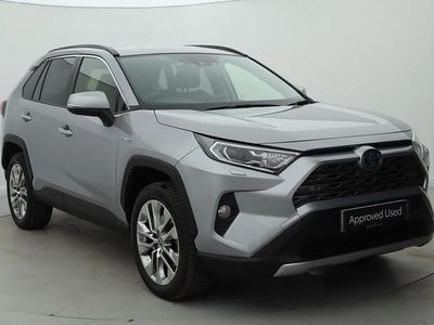 Used Toyota RAV4 Hybrid 218 HP (160 kW) 2021 Silver SUV