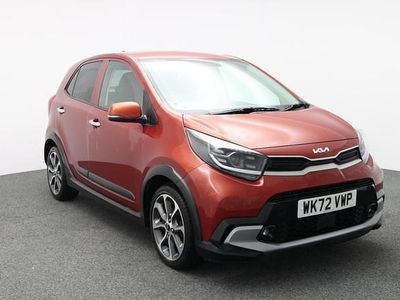 Used Kia Picanto X-Line 66 HP (48 kW) 2022 Orange Hatchback