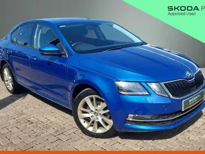 Used Skoda Octavia 110 HP (80 kW) 2019 Race blue metallic Hatchback