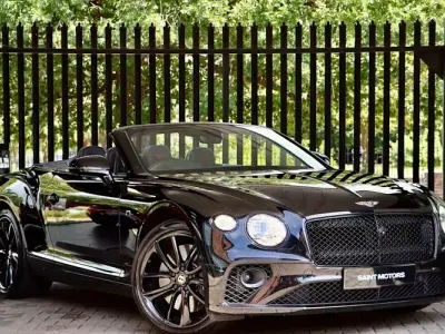 Used Bentley Continental GT Convertible 635 HP (467 kW) 2019 Black Cabriolet