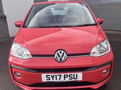Used VW up! high up! 74 HP (54 kW) 2017 Red Hatchback
