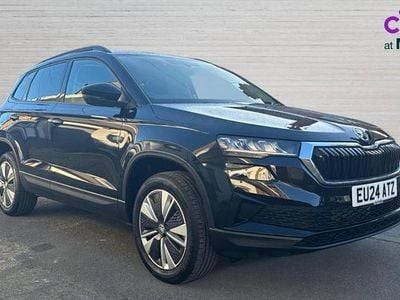 Black Used 2024 Skoda Karoq SE Drive SUV | £21,750 (Good price)
