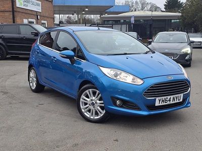 Blue Used 2014 Ford Fiesta Zetec Hatchback | £6,295 (Fair price)
