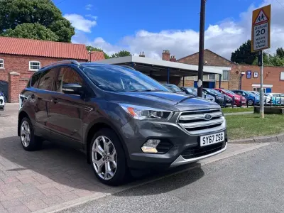 Second-hand Ford Kuga Titanium X 180 CP (132 kW) 2017 Gri SUV