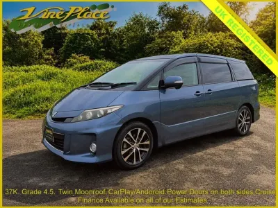 Used Toyota Estima 170 HP (125 kW) 2013 Blue MPV