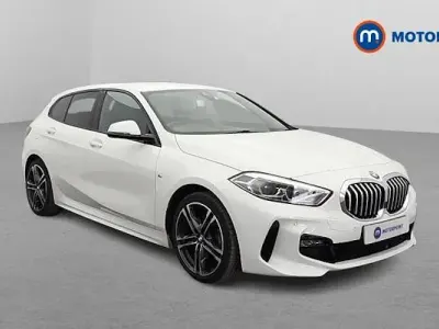 Used BMW 118 M Sport 136 HP (100 kW) 2021 White Hatchback