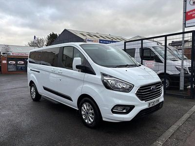 Used Ford Tourneo Custom Zetec 130 HP (95 kW) 2020 White Van