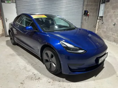 Used Tesla Model 3 Standard Range 366 kW (498 HP) 2022 Blue Sedan
