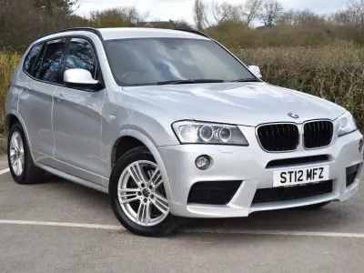 Used BMW X3 M Sport 184 HP (135 kW) 2012 Silver SUV
