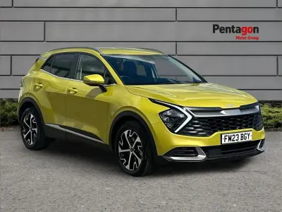 Used Kia Sportage 226 HP (166 kW) 2023 Yellow SUV