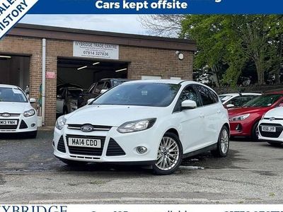 Used Ford Focus Zetec 115 HP (84 kW) 2014 White Hatchback