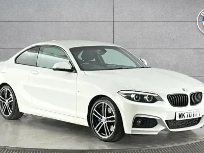 Used BMW 218 M Sport 148 HP (108 kW) 2020 White Coupe