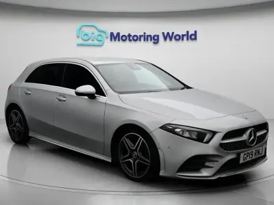 Used Mercedes A150 AMG line 150 HP (110 kW) 2019 Silver Hatchback