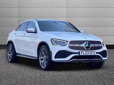 Used Mercedes GLC300e AMG line 254 HP (186 kW) 2023 White Coupe