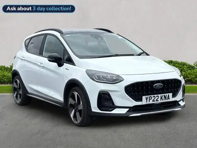 Used Ford Fiesta Active 100 HP (73 kW) 2022 White Hatchback
