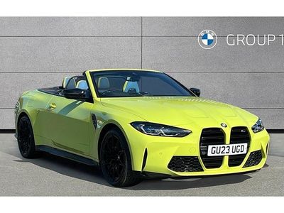 Used BMW M4 Cabriolet Competition Edition 510 HP (375 kW) 2023 Yellow Cabriolet