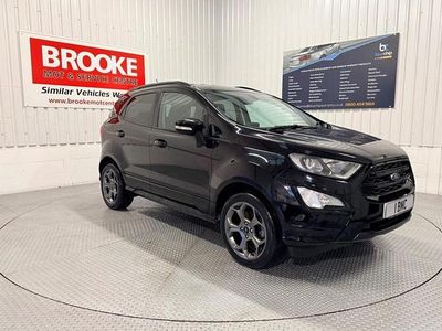 Black Used 2018 Ford Ecosport ST-Line SUV | £9,390 (Fair price)
