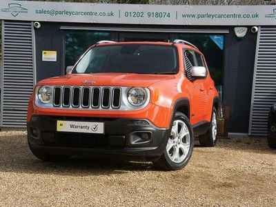 Used Jeep Renegade Limited 140 HP (102 kW) 2016 Orange SUV