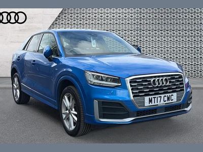 Used Audi Q2 S-Line 116 HP (85 kW) 2017 Blue SUV
