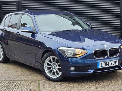 Blue Used 2014 BMW 116 Hatchback | £9,999 (A bit pricey)