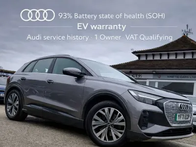 Used Audi Q4 e-tron Sport 150 kW (204 HP) 2021 Grey SUV