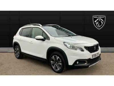 White Used 2018 Peugeot 2008 Allure Premium SUV | £8,954 (Fair price)