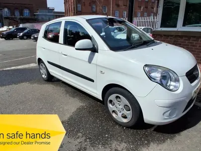 Used Kia Picanto 64 HP (47 kW) 2010 White Hatchback